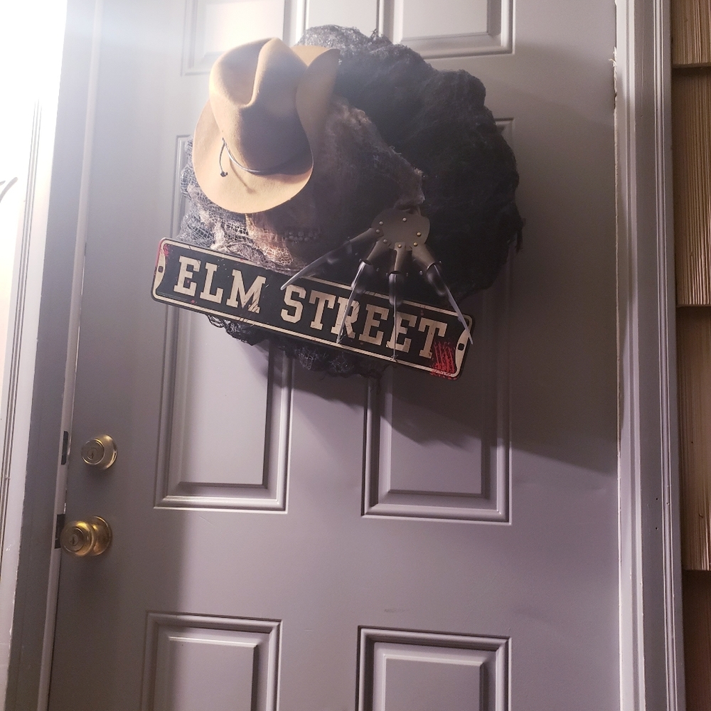Halloween Wreath Friday the 13th
